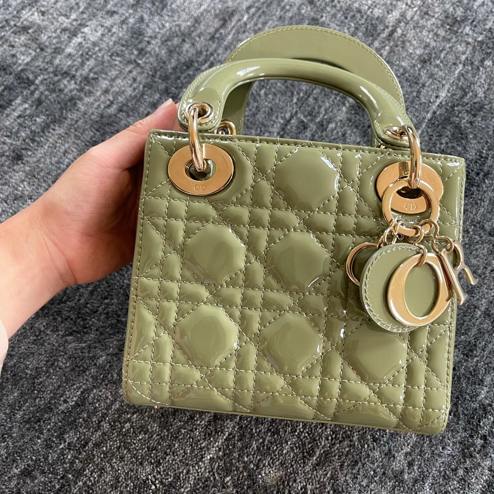 Mini lady Dior crossbody bag